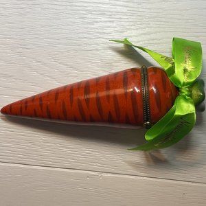 LIMOGES - STYLE CARROT KEEPSAKE BOX FROM NEIMAN MARCUS